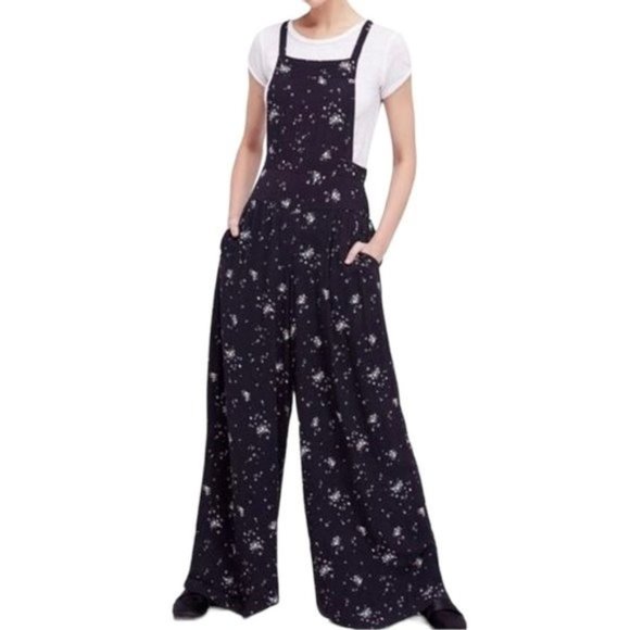 Free People Pants - Free People Sweet in the Streets Jumpsuit Size M